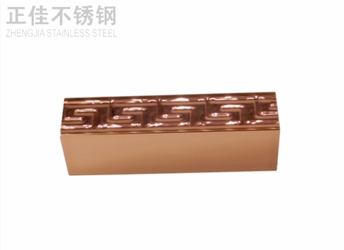 304乐动买球-乐动买球(中国)方管玫瑰金花纹