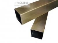 古铜色乐动买球-乐动买球(中国)装饰方管展示图
